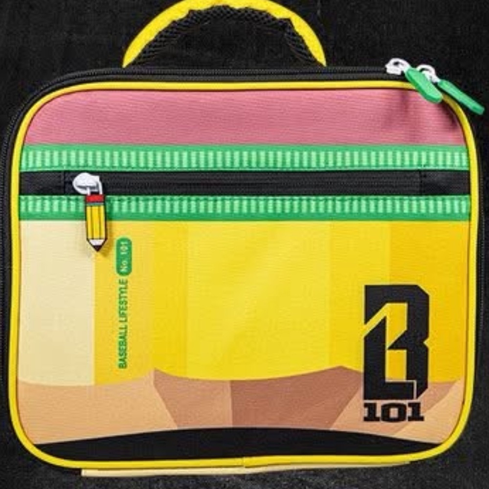 Baseball Lifestyle 101 pencil lunchbox